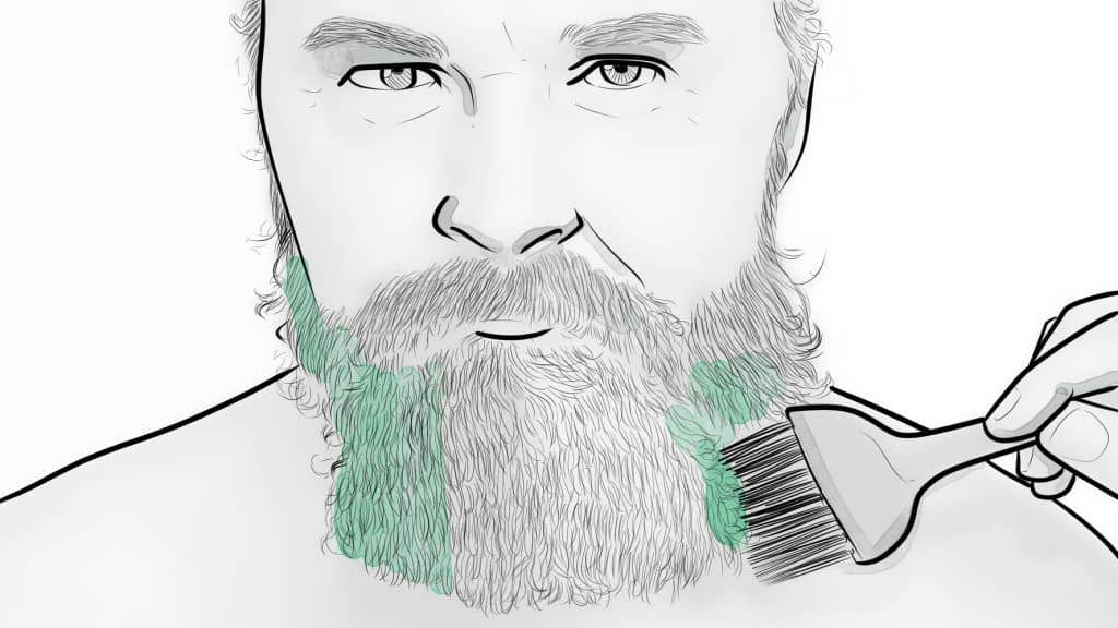 how to dye you beard 6