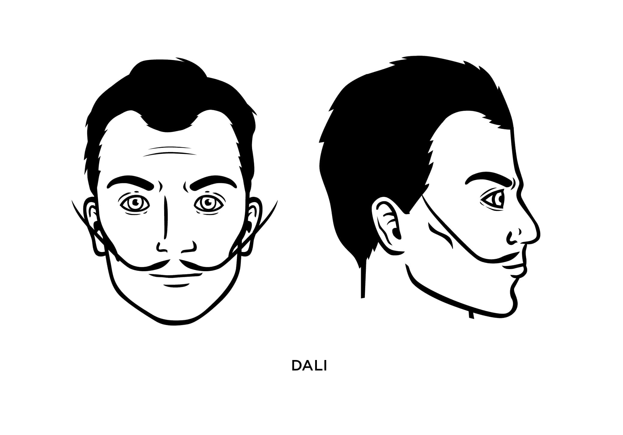 Dali mustache