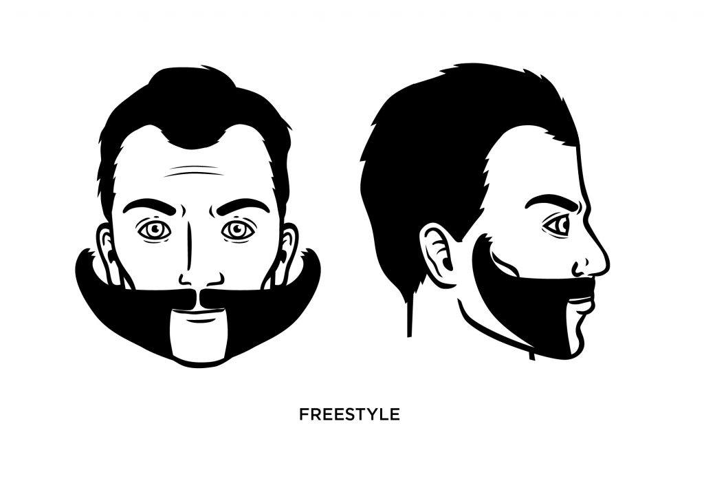freestyle mustache