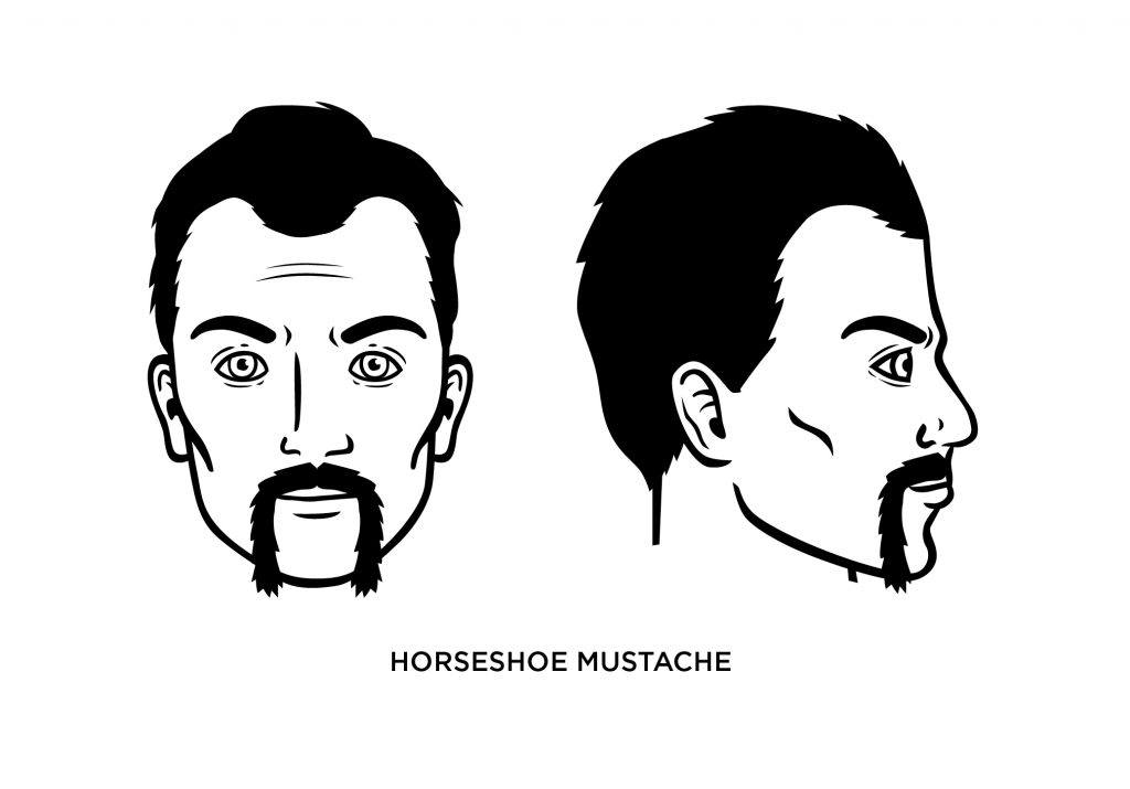 horseshoe mustache