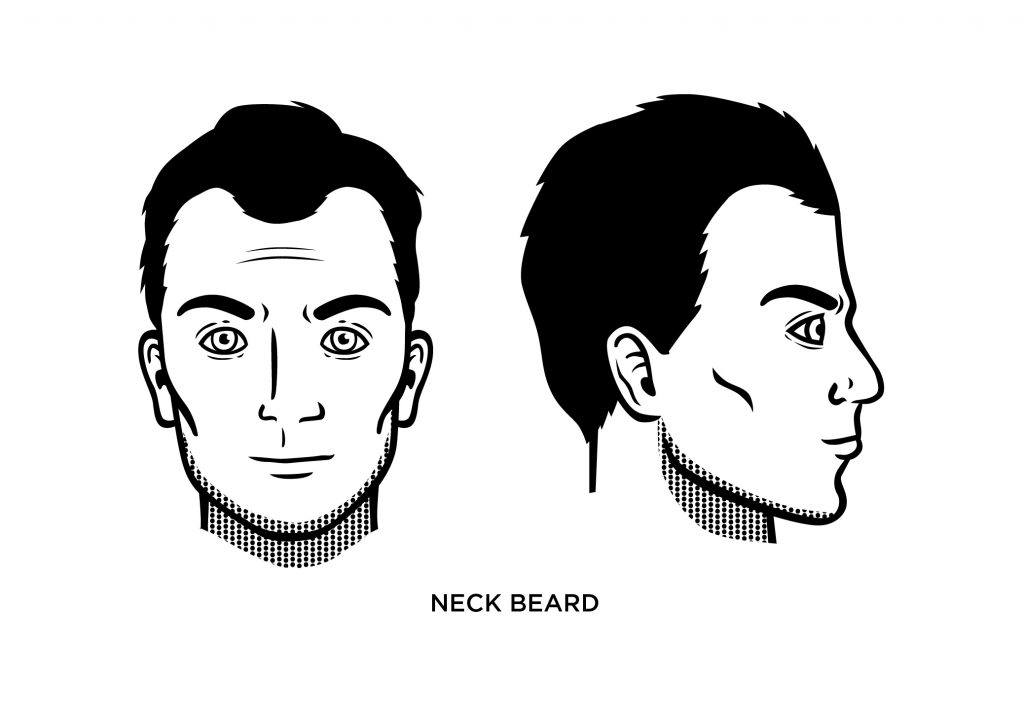 neck beard