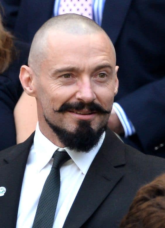 Hugh Jackman Hollywoodian beard