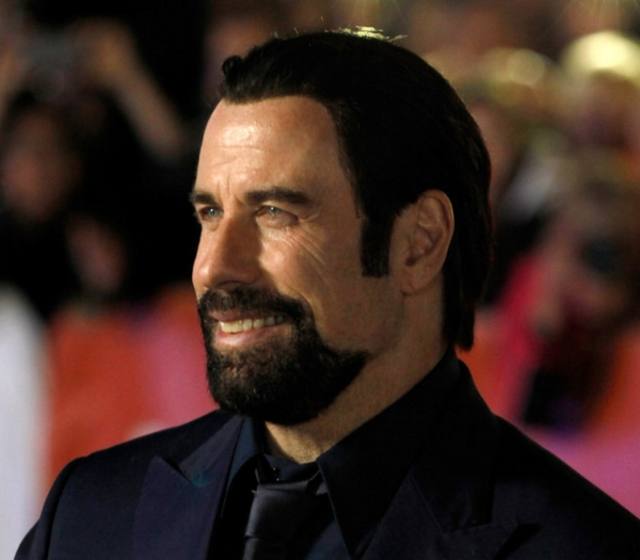 john travolta extended goatee