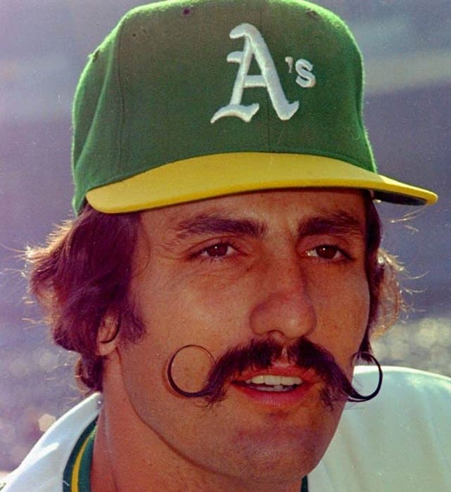 Rollie Fingers handlebar mustache