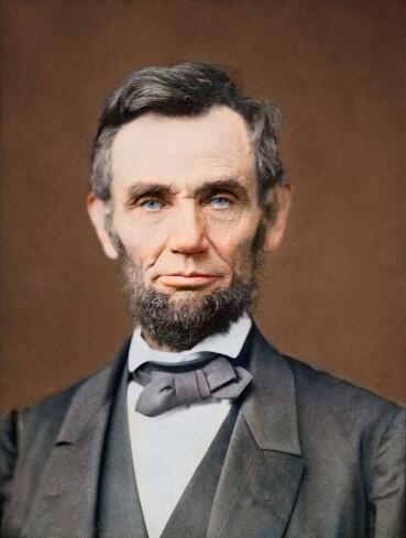 abraham lincoln chinstrap beard