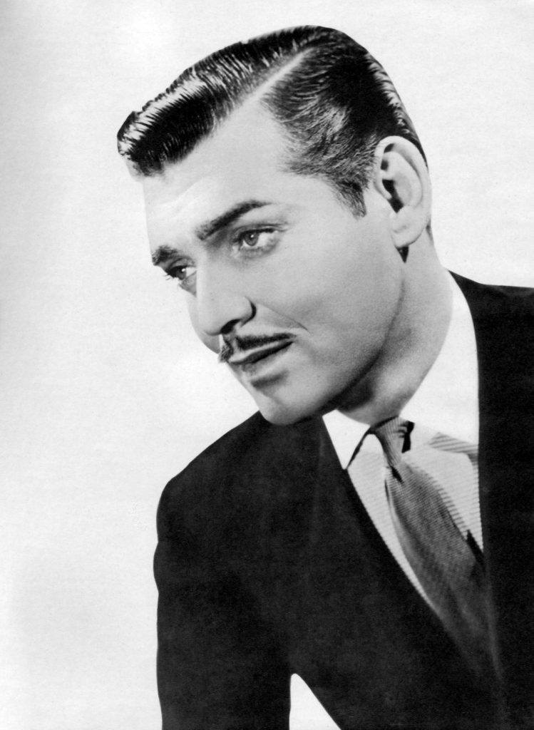 clark gable pencil mustache