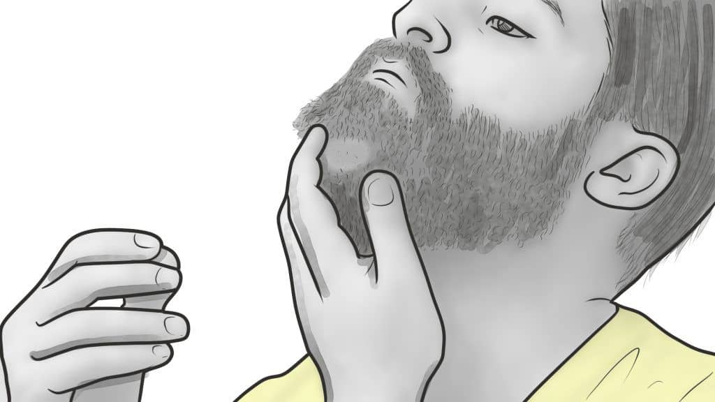 how to apply minoxidil to your beard 5