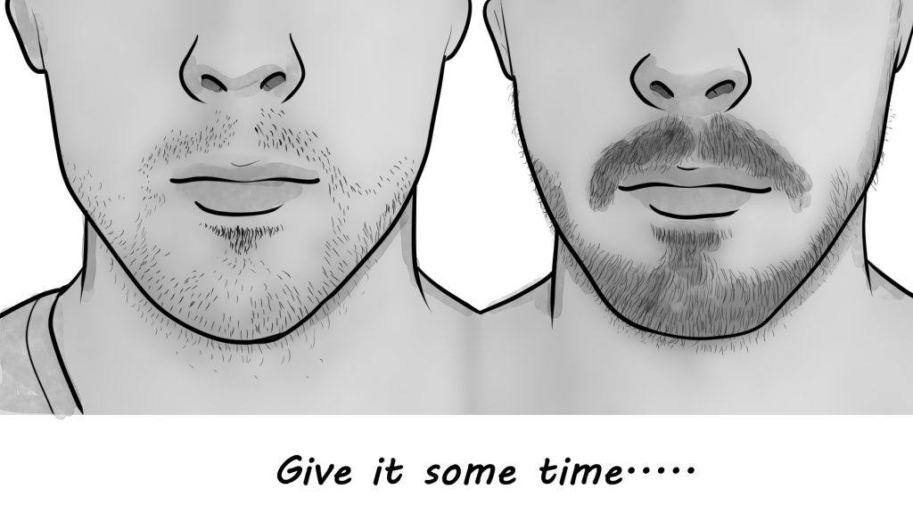 how to apply minoxidil to your beard 7