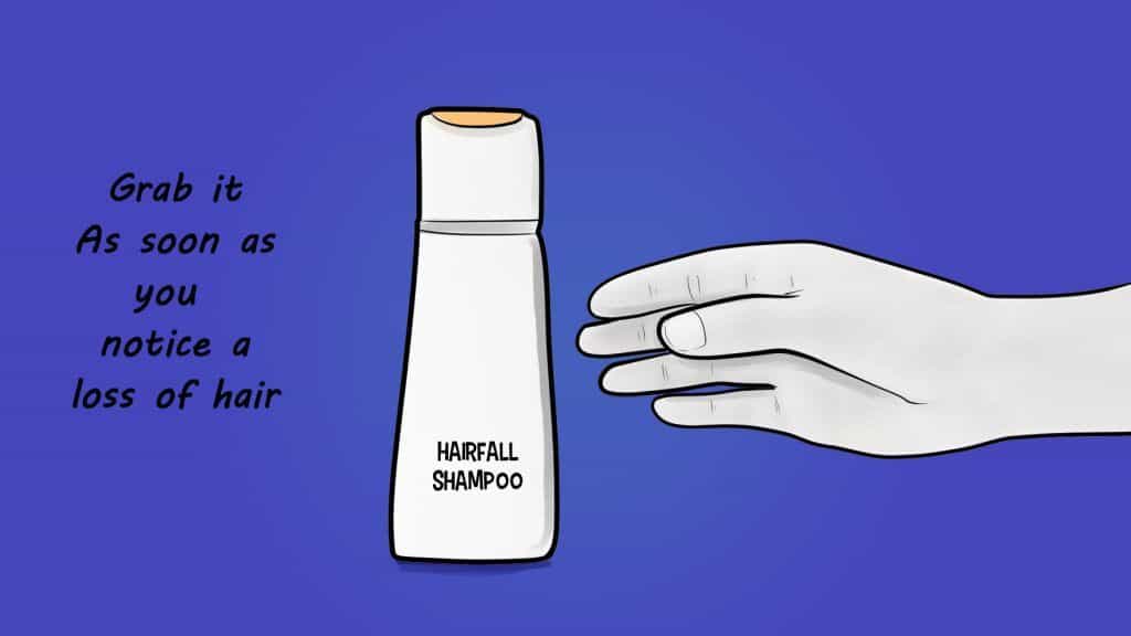 how to use a hair loss shampoo 1