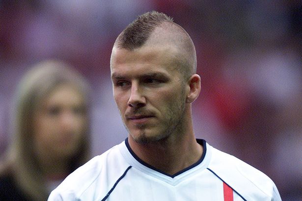 david beckham mohawk