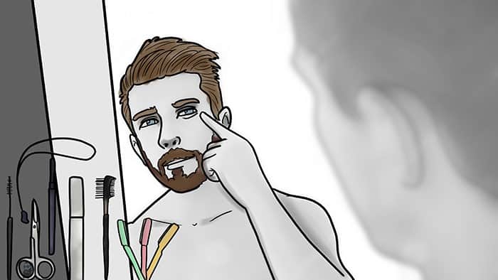 how to groom men's eyebrows 1