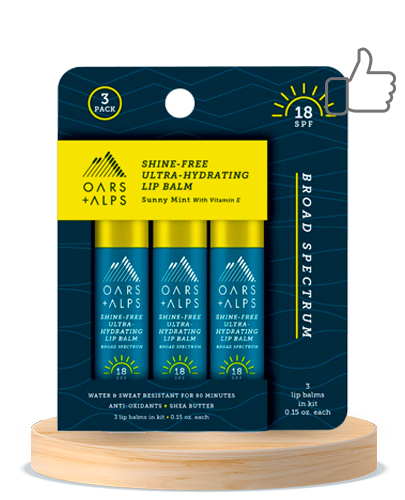 Oars + Alps Shine Free Lip Balm