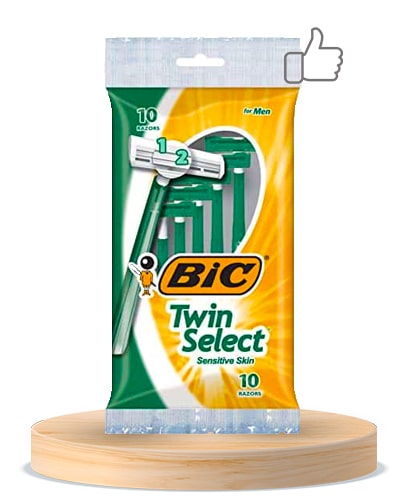 BIC Twin Select Sensitive Skin Disposable Razor-min