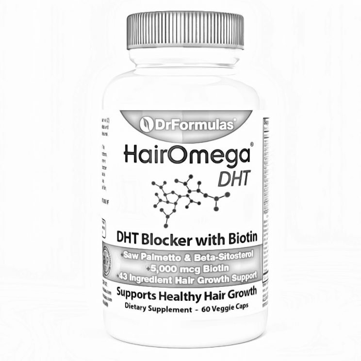 DrFormulas HairOmega DHT Blocker Biotin Vitamins