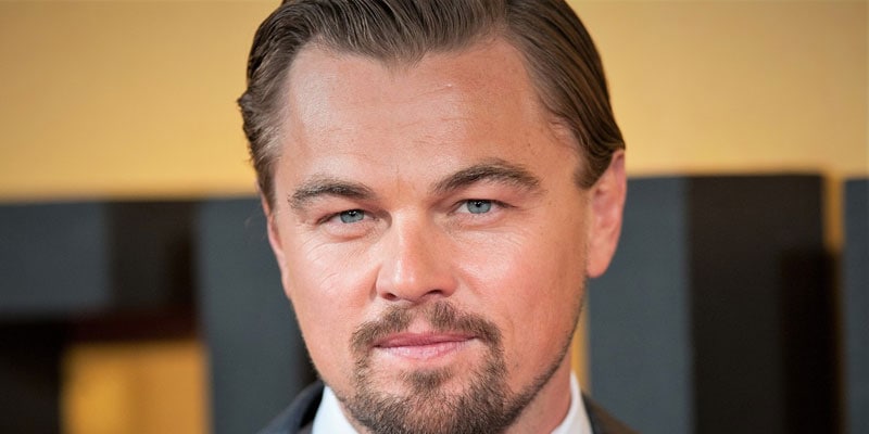 Leaonardo DiCaprio circle beard style