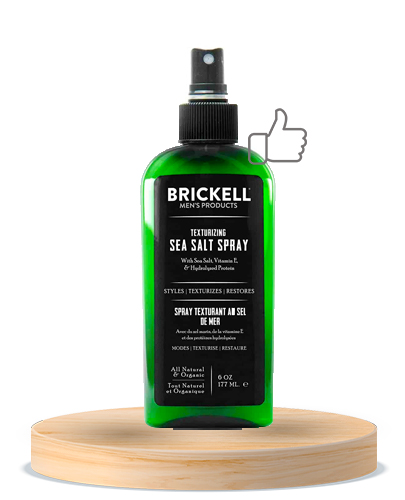 Brickell Men’s Texturizing Sea Salt Spray for Men