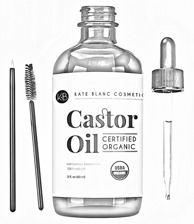 Kate Blanc Cosmetics Certified Organic Castor Oil-min