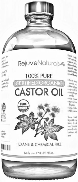 Rejuve Naturals Certified Organic Castor Oil-min