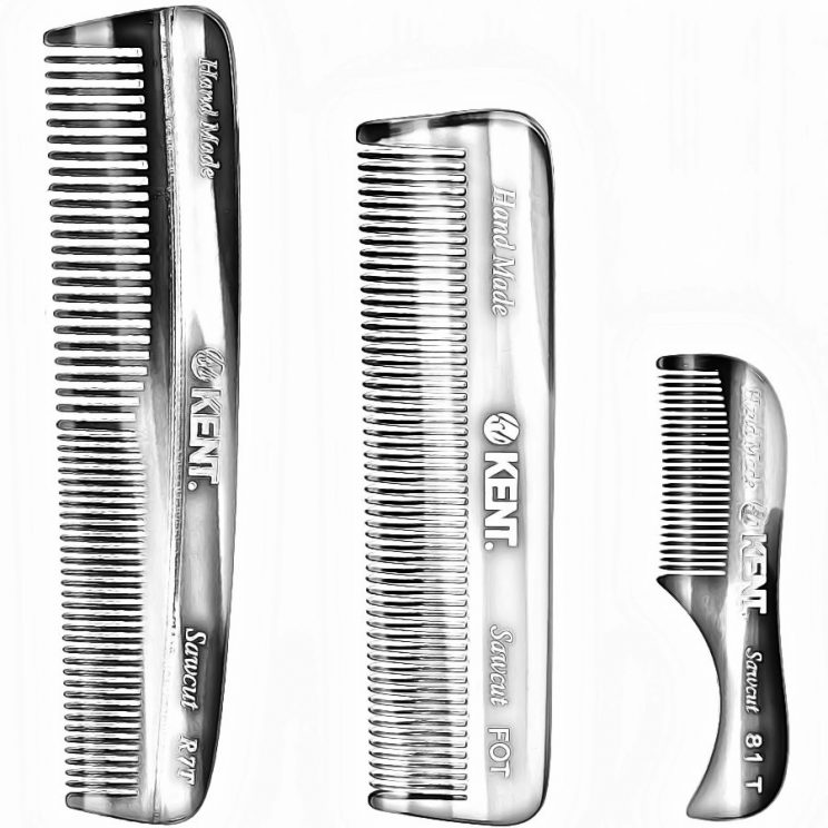 Kent Men’s Handmade Comb (Set of 3)