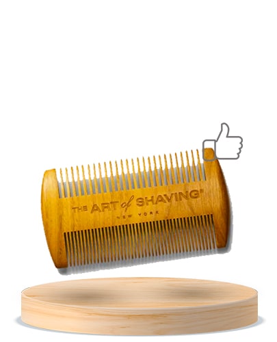 The Art of Shaving Sandalwood Beard Comb-min