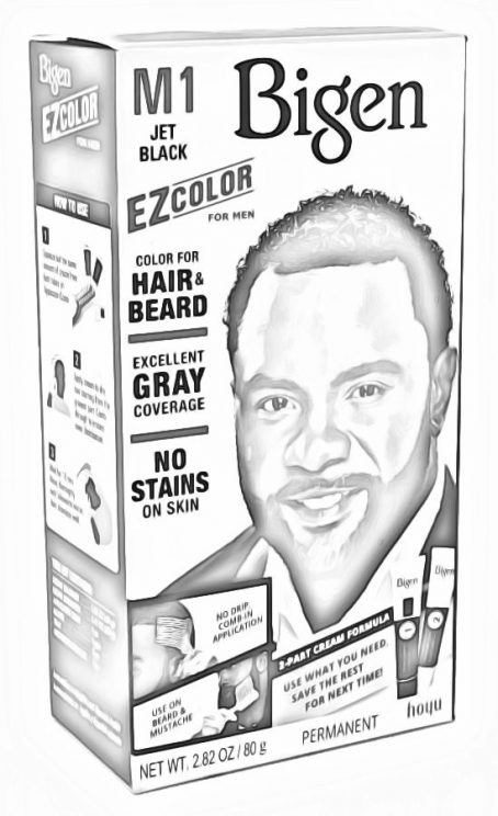 Bigen EZ Color Hair Color For Men – Jet Black