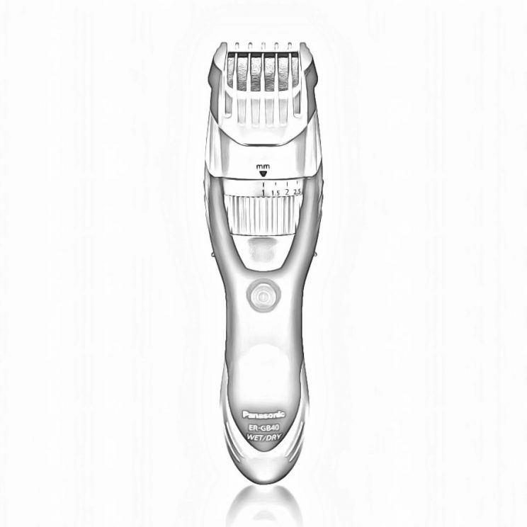 Panasonic Beard & Mustache Trimmer ER-GB40-S-min