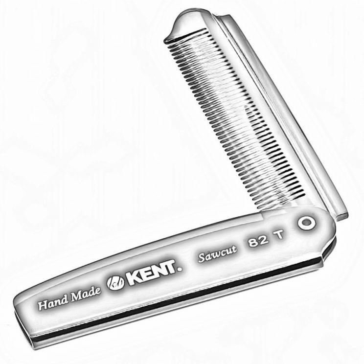 Kent Handmade Fine Cut Folding Pocket Comb