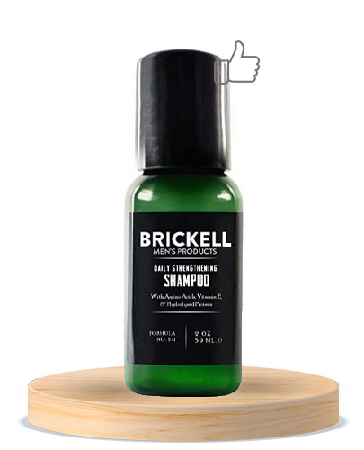 Brickell Daily Strengthening Shampoo for Men