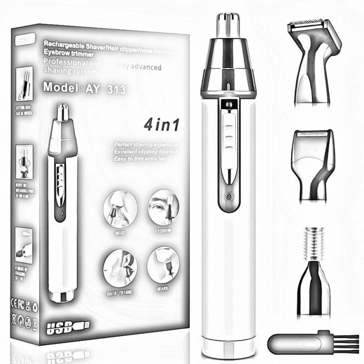 Cleanfly Ear and Nose Hair Trimmer for Men