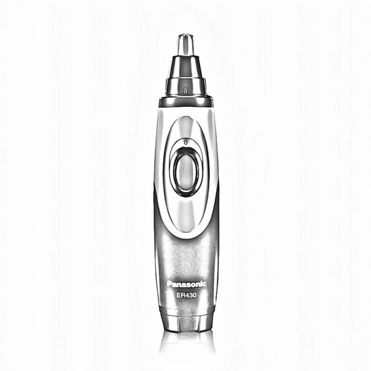 Panasonic ER430K Ear & Nose Trimmer with Vacuum