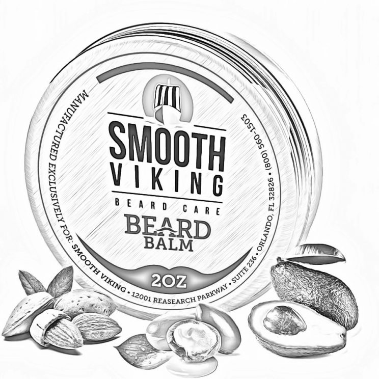 smooth viking beard balm