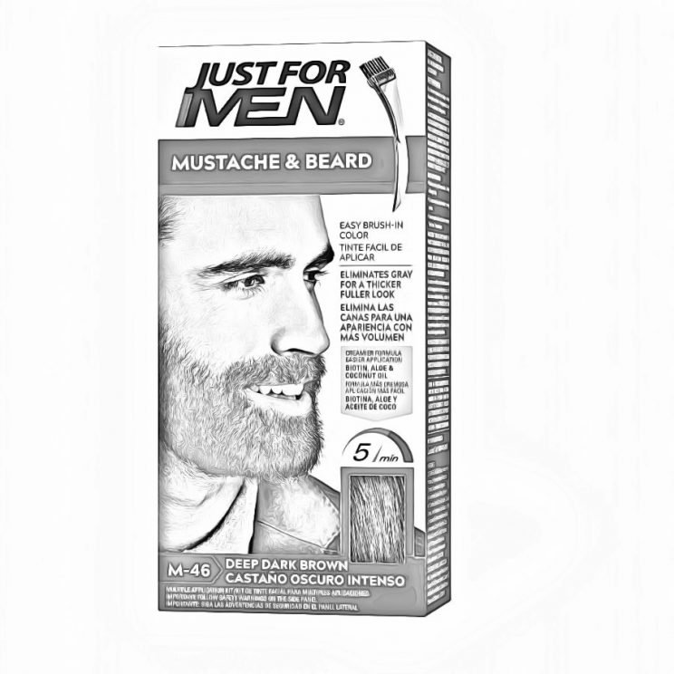 Just For Men Mustache & Beard Coloring