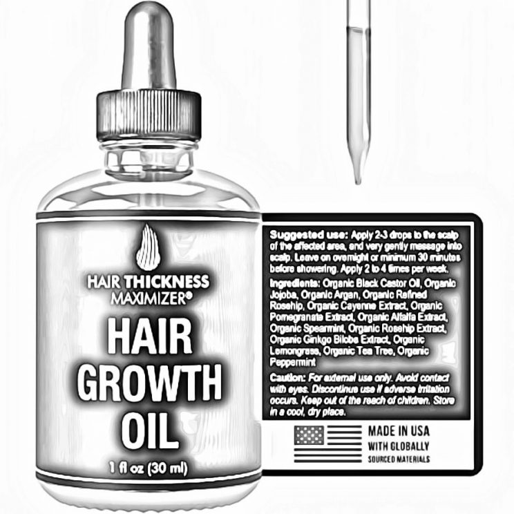 Hair Thickness Maximizer Organic Hair Growth Oil