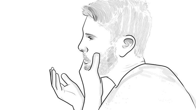 wax on hands