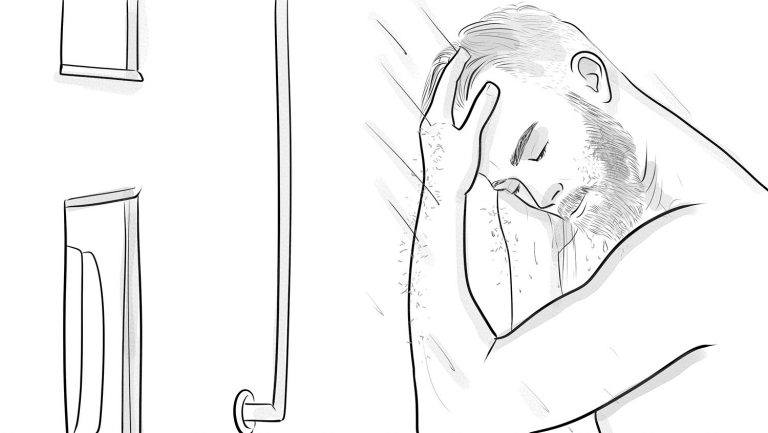 Moisten your beard with water