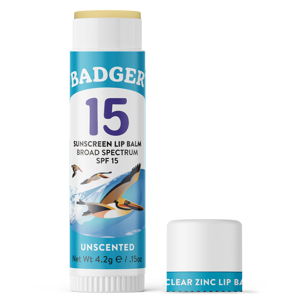 Badger Balm Broad Spectrum Lip Balm Stick