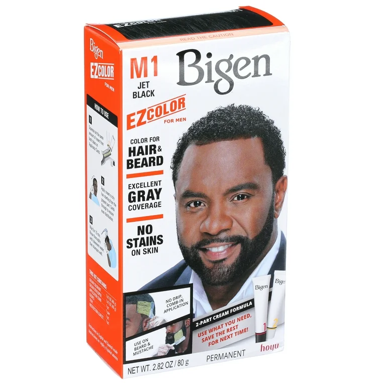 Bigen EZ Color Hair Color For Men – Jet Black