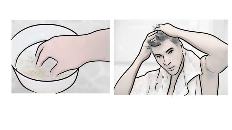 massage scalp