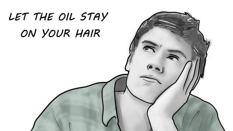 oily hair