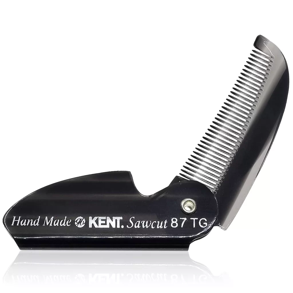 Kent Handmade Fine Cut Folding Pocket Comb