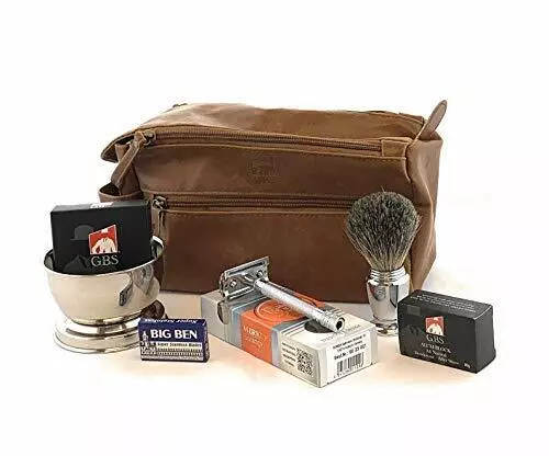 Merkur Deluxe Travel Dopp Kit