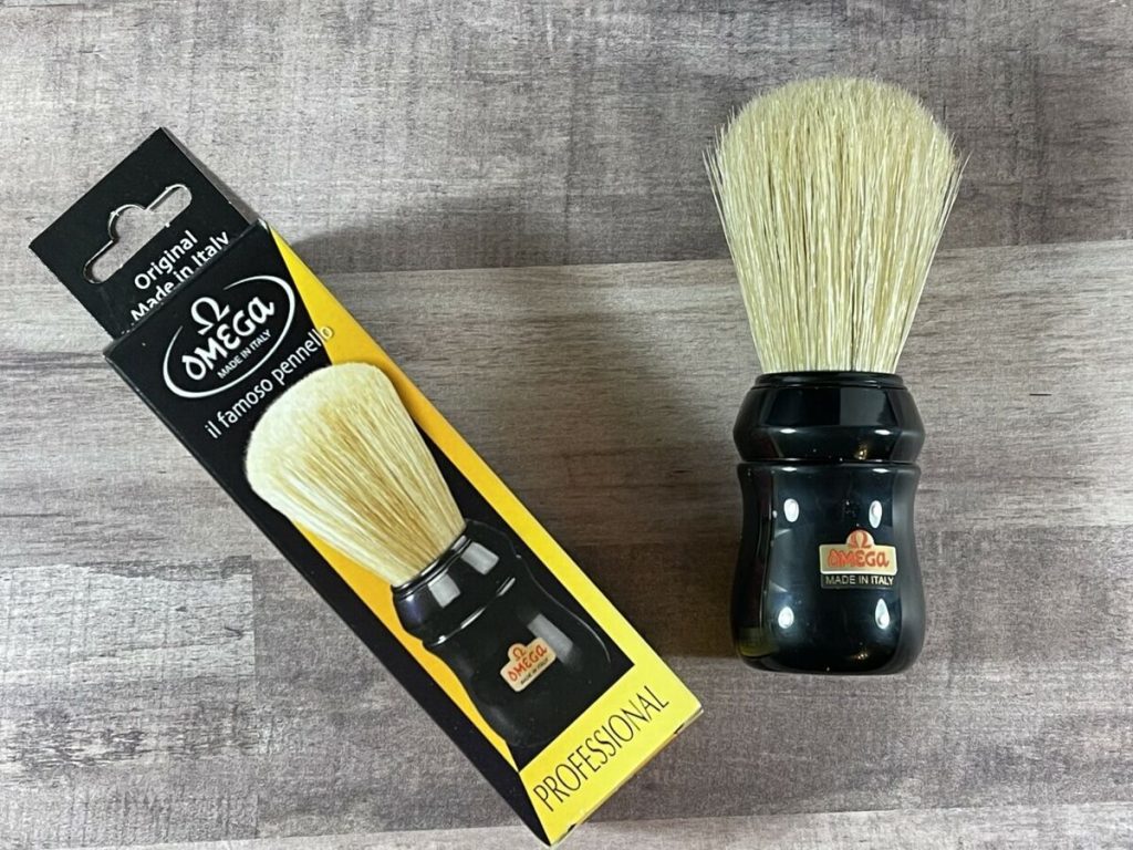 Omega Professional Boar Bristle Shaving Brush