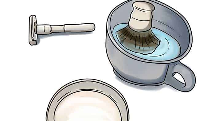 Soak Your Shaving Brush