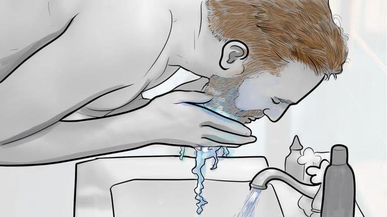 Start with a Clean, Dry Beard