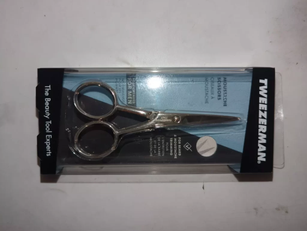 Tweezerman G.E.A.R Moustache Scissors and Comb