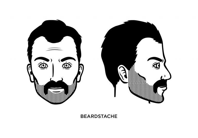 beardstache style