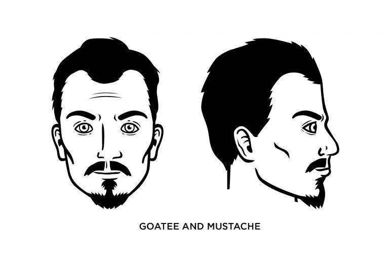 goatee with mustache