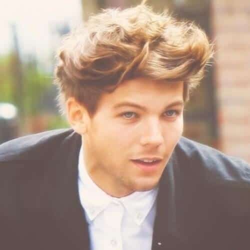 messy quiff