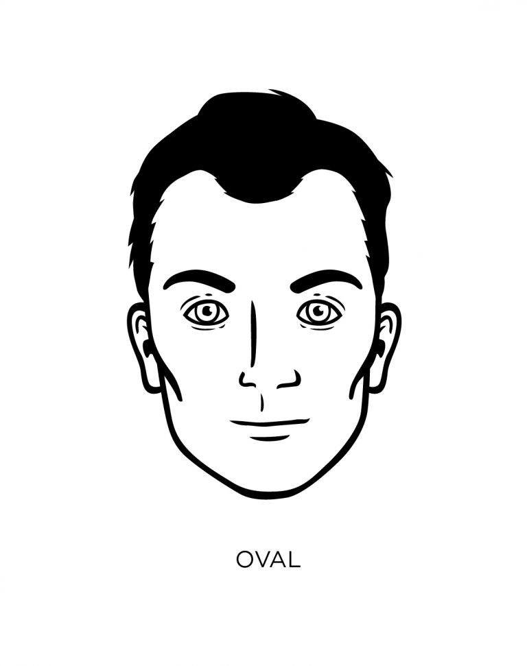 oval face