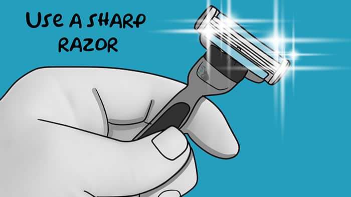 sharp razor